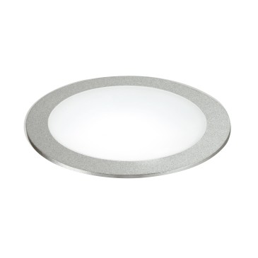 INC-FUSION-5W NIK - Faretto Alluminio Nikel Tondo Incasso Controsoffittatura Led 5 watt Luce Naturale