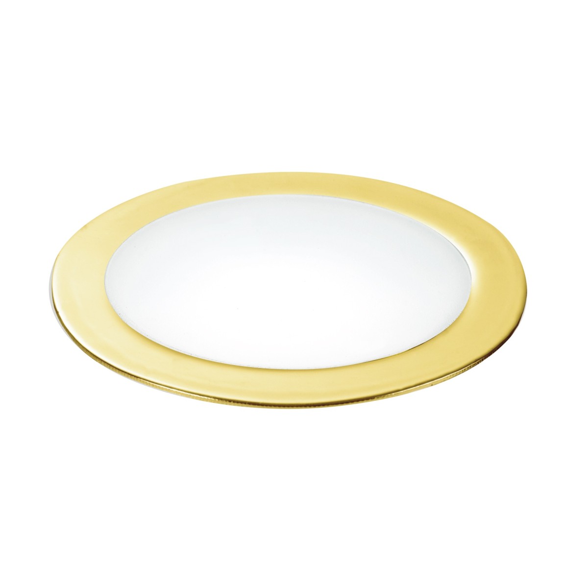 INC-FUSION-5W ORO - Faretto Incasso Oro Tondo Alluminio Cartongesso Led 5 watt Luce Naturale