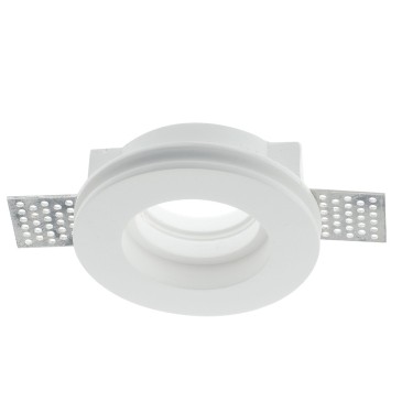 INC-SPIRIT-R1 - Spotlight Round Paintable Plaster Recessed Plasterboard GU10