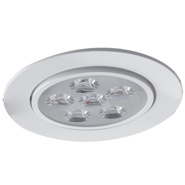 INC-RAINBOW-M - Spot orientable encastré en aluminium Faux plafond Led lumière RGB 12 watts Full Color