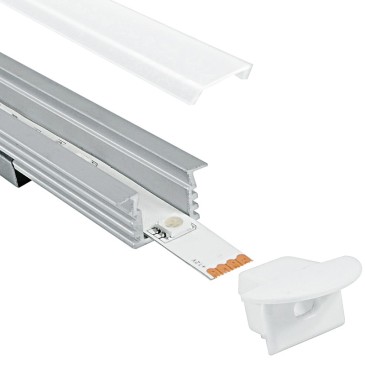 Profilo Berlino per Striscia Led Bianco 1 m FanEurope