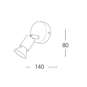 Faretto Spot Cromo Led A+ 4000kelvin 3 watt