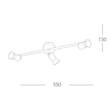 Faretto Spot Cromo Led A+ 4000kelvin 3 watt