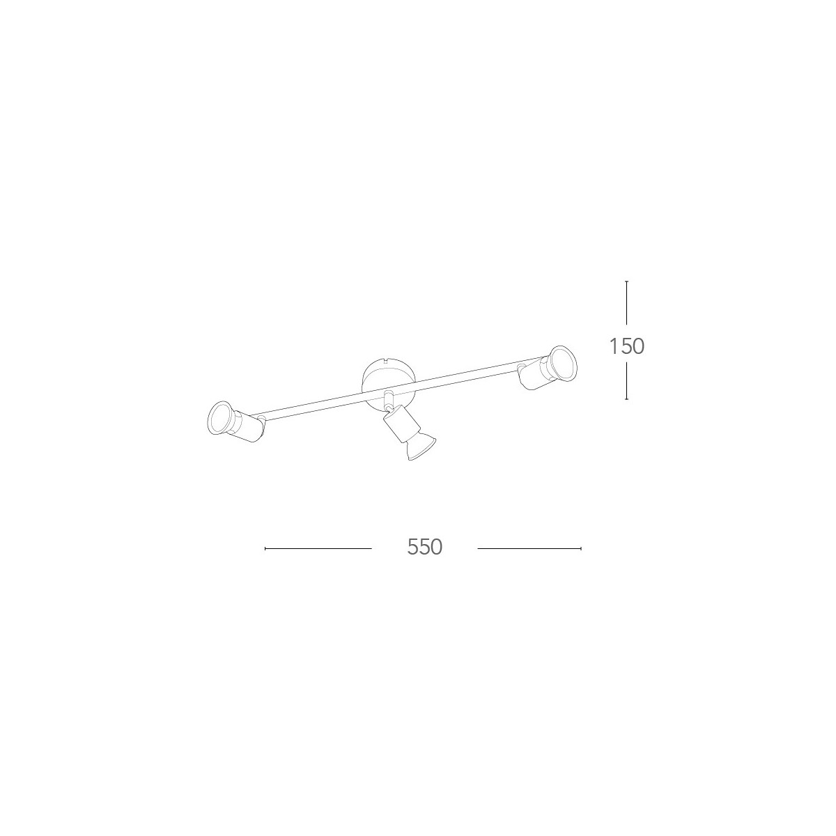 Faretto Spot Cromo Led A+ 4000kelvin 3 watt