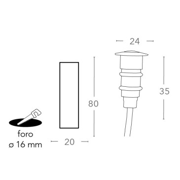 Marche Nickel Led A + 4000kelvin 1 watt