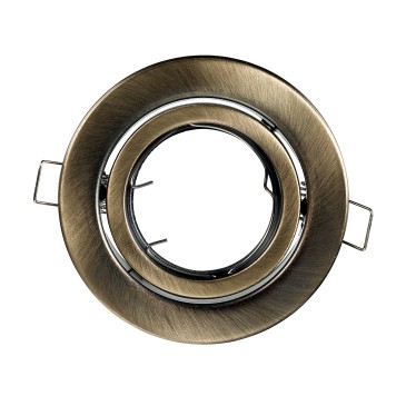 INC-REFLEX-SM1 BR - Anneau rond en aluminium bronze pour spot encastré