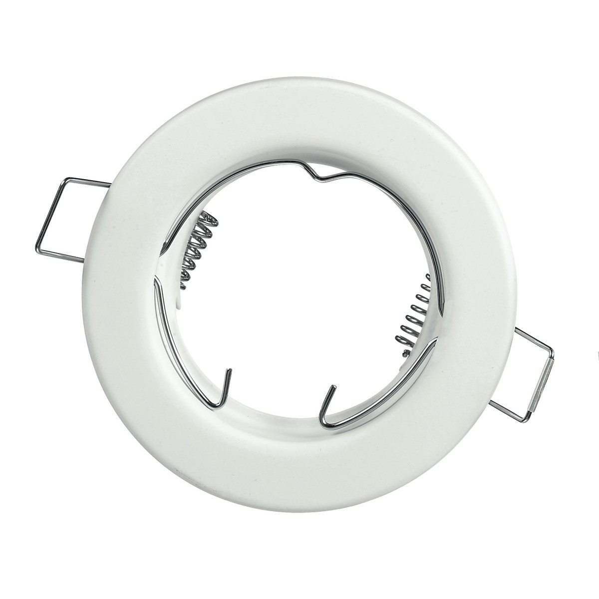 INC-REFLEX-SF1 BCO - Anneau fixe rond en aluminium blanc pour spot encastré