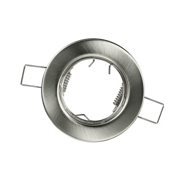 INC-REFLEX-SF1 NIK - Anneau rond fixe en aluminium Nikel pour spot encastré