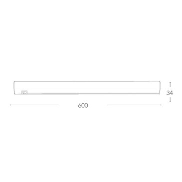 LEDBAR-T5-60 - Barre LED 60 cm 8 watts 4000 kelvin T5