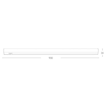 LEDBAR-T5-90 - Barra led 90 cm 10 watt 4000 kelvin T5