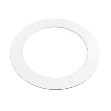 INC-SLIM/12WC BCO - Incasso Controsoffitto Faretto Tondo Alluminio Bianco Led 12 watt Luce Calda