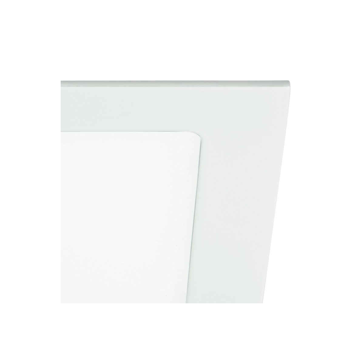 Struttura in Alluminio Pressofuso Bianco Opaco Linea Flap