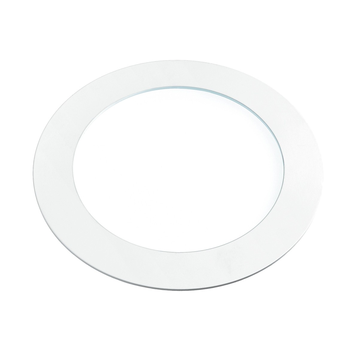 INC-SLIM / 18WC BCO - Spot encastré au plafond rond en aluminium blanc avec lumière chaude de 18 watts