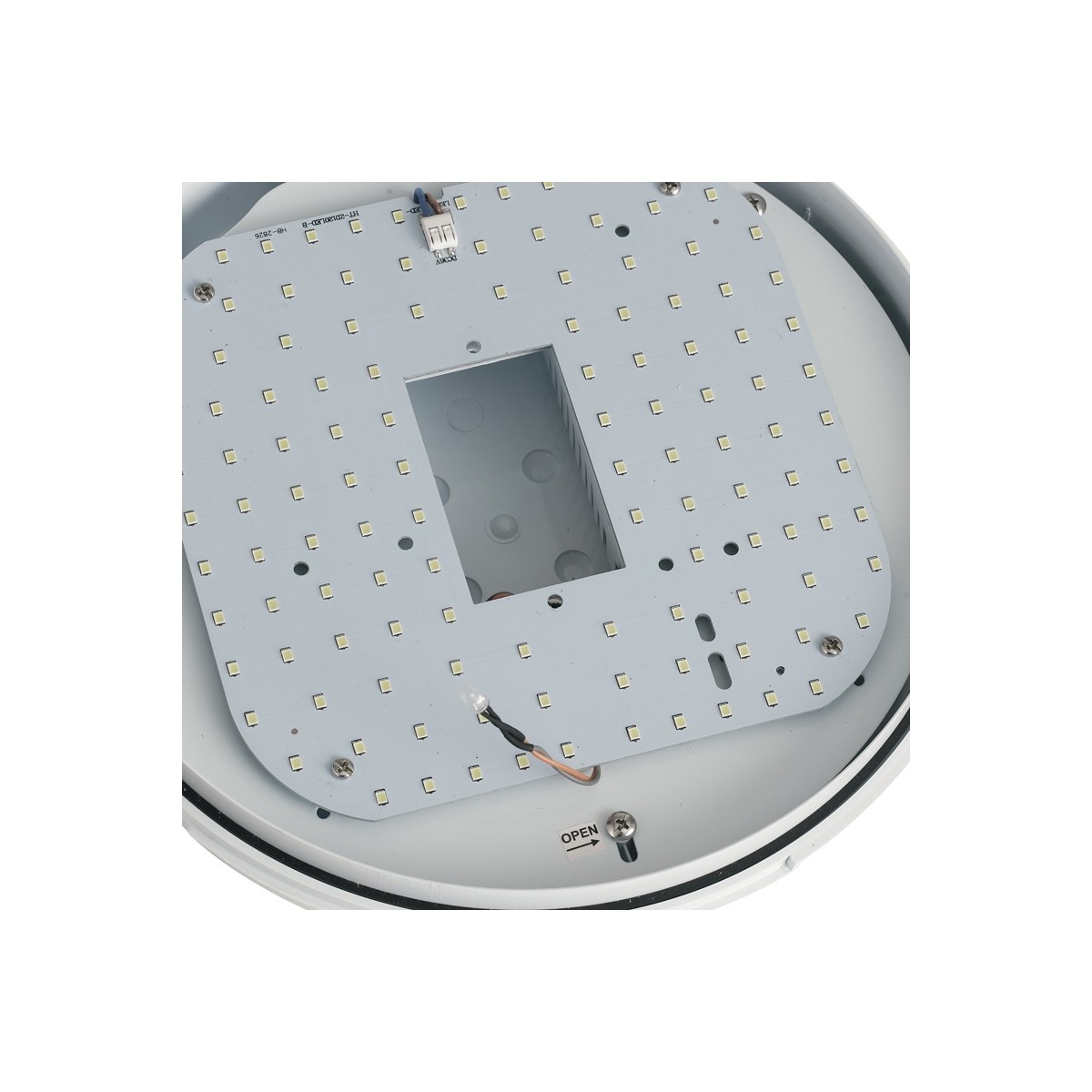 LED-ETERNA-120 - Plafoniera led tonda bianca