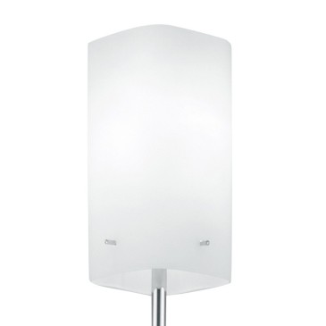 Diffusore Squadrato in Vetro Bianco Linea Square Fan Europe