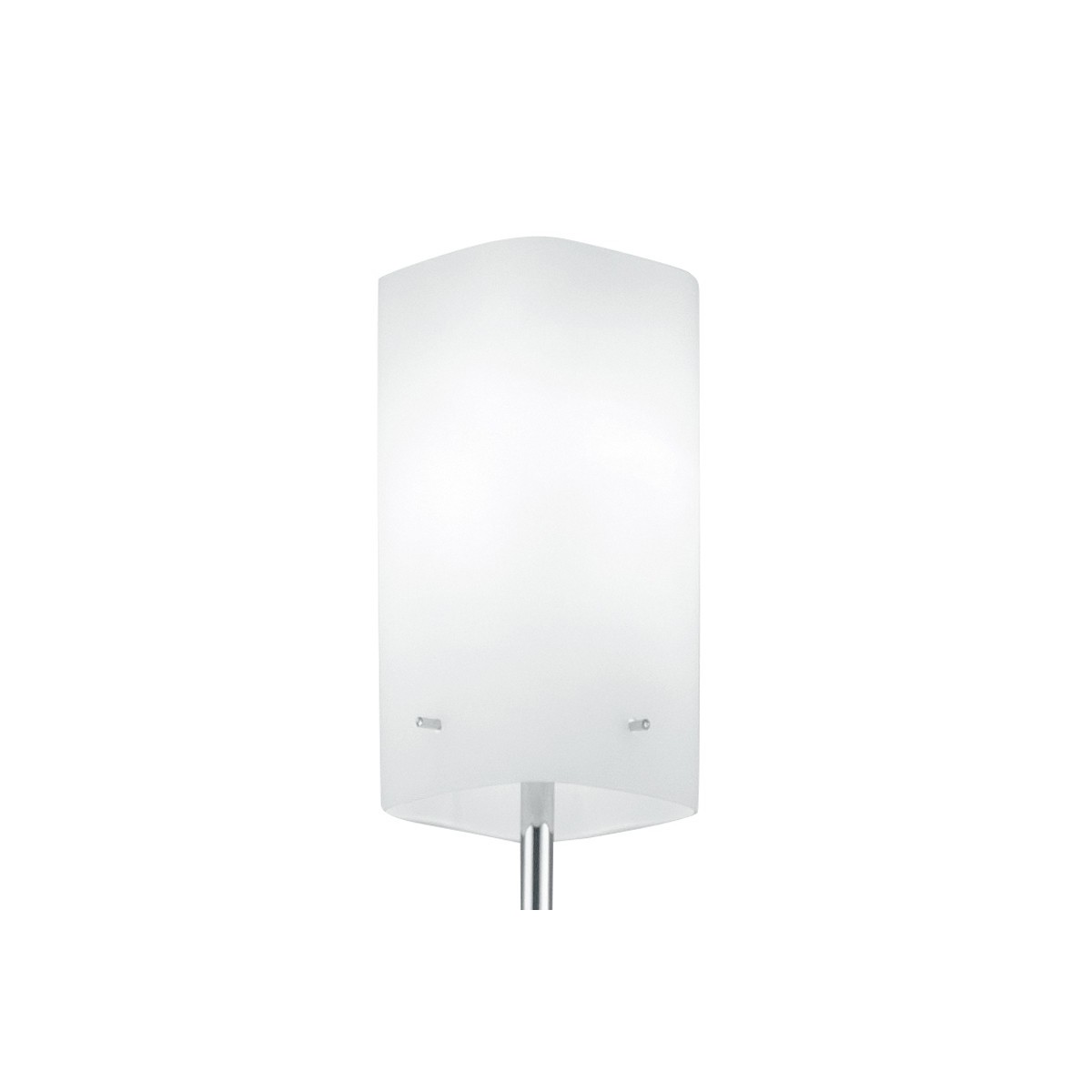 Diffusore Squadrato in Vetro Bianco Linea Square Fan Europe