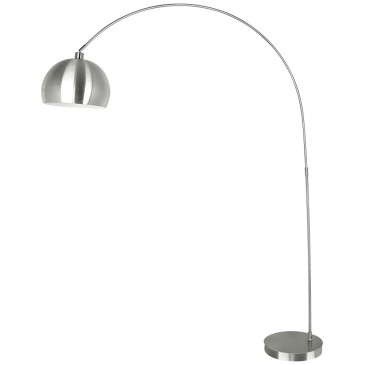 I-PLAZA / PT NIK - Nikel Metal Arch Lamp Lampadaire moderne E27