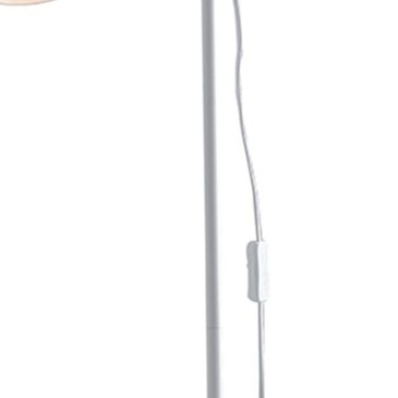 Lampadaire blanc avec bouton poussoir People Line