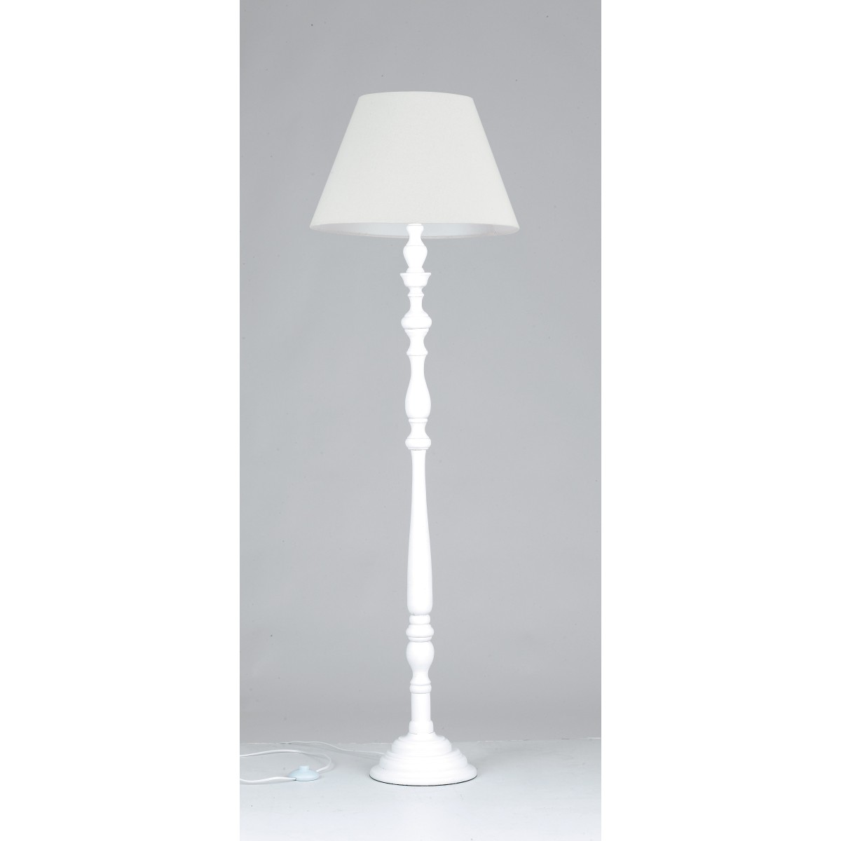 I-BOURLESQUE/PT - Lampada da terra Piantana in legno dal design classico 60 watt E27