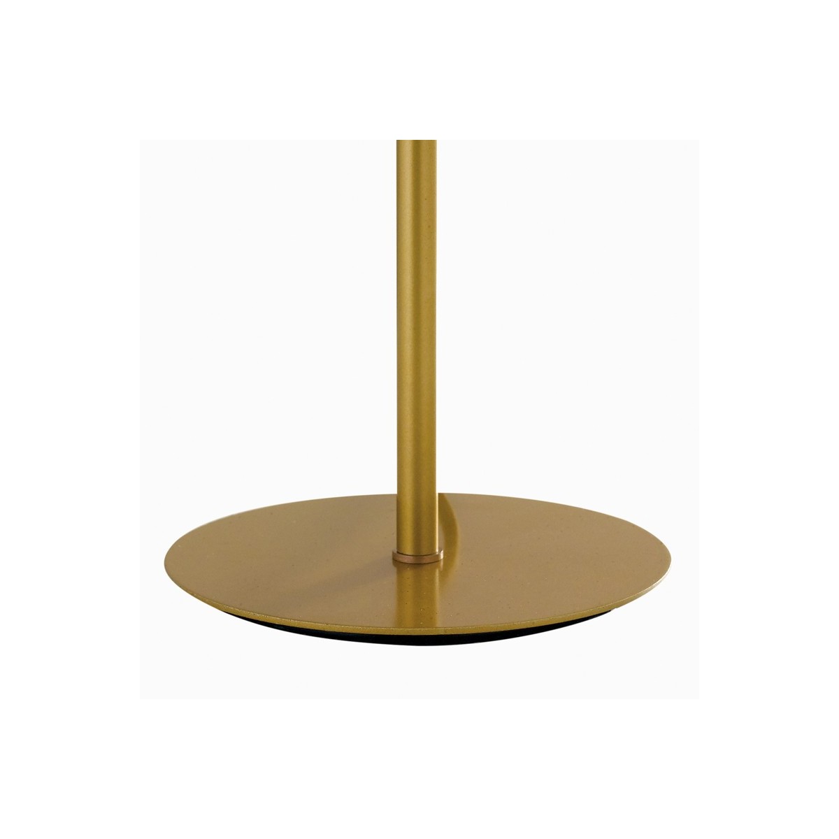 Lampada da tavolo 60W E27 oro GLAM. Punto luce moderno ed elegante con preziosa decorazione. Paralume sferico.