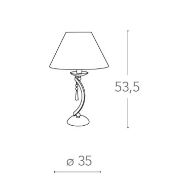 Lampe de Table Classique...