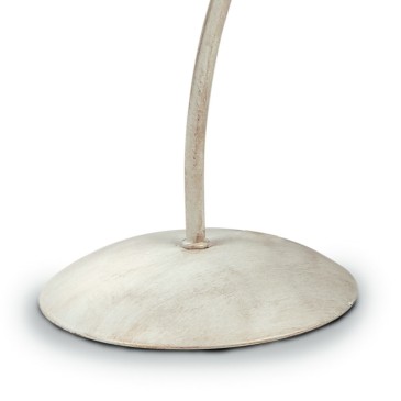 Lampe de table Rose en métal blanc