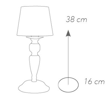 Élégante lampe de table...