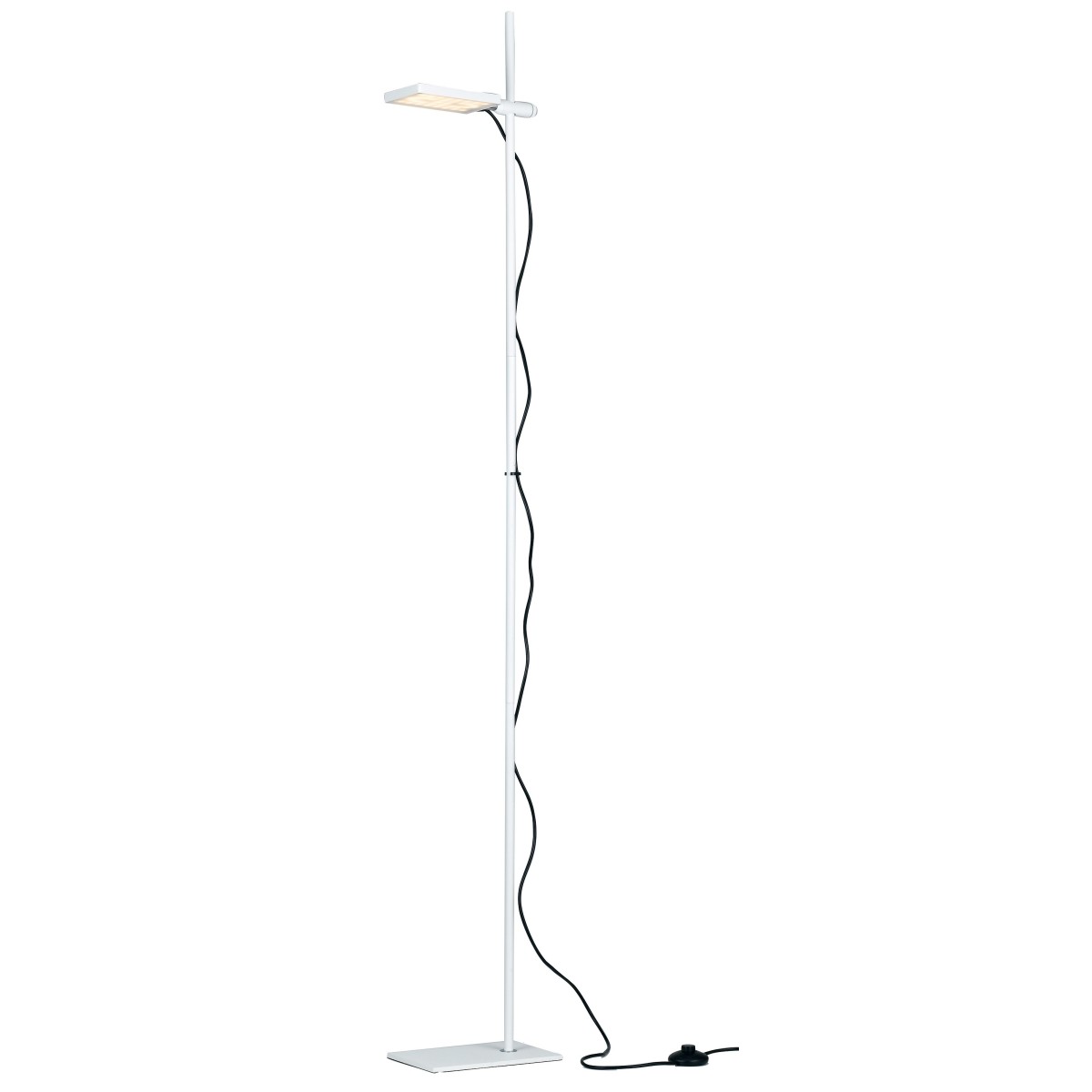 LED-BOOK-PT-BCO - Lampe blanche avec lampadaire LED 30 watts 3200 Kelvin