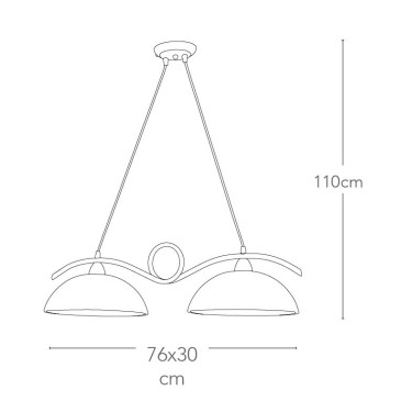 Suspension Billiard Metall...