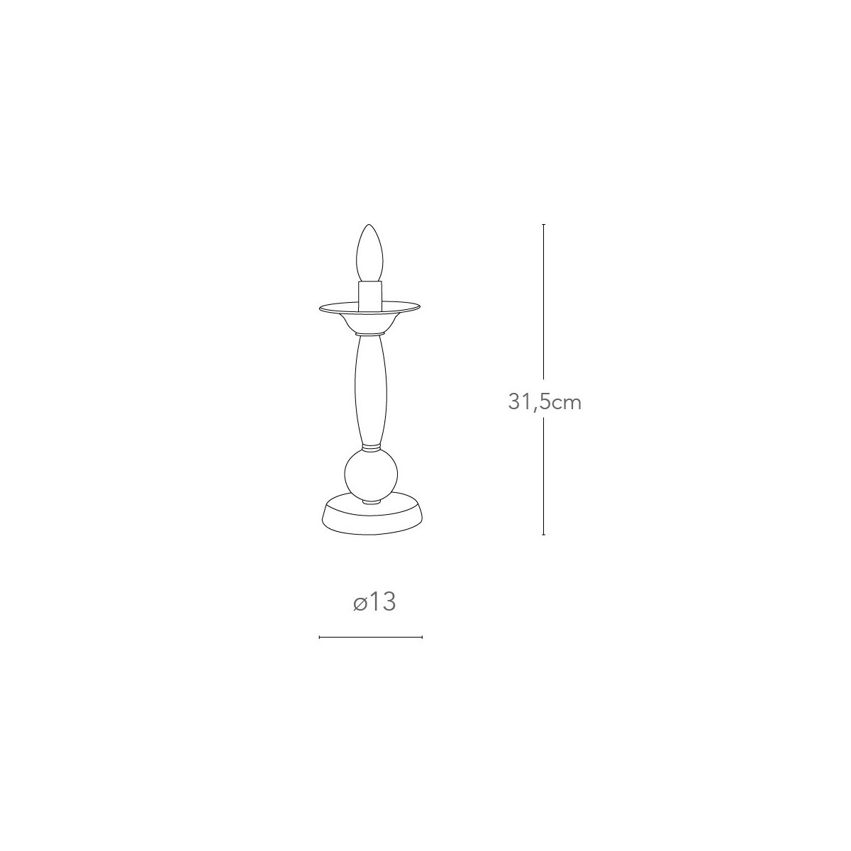 Abat jour in Acrilico Bianco con Finiture Cromate Linea Estefan Fan Europe