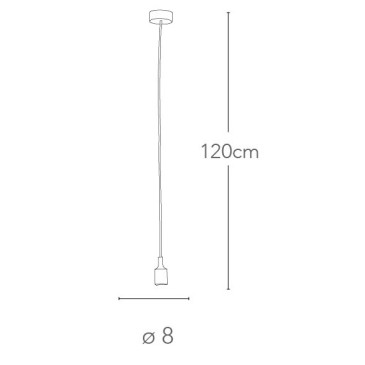 Pendente Lampadina Silicone...