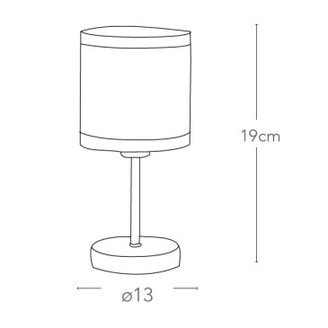 Lampada da Tavolo Maya in Acciaio con Decoro Geometrico a Laser Fan Europe