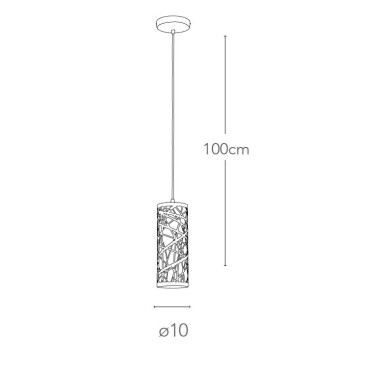 Suspension cylindrique en...