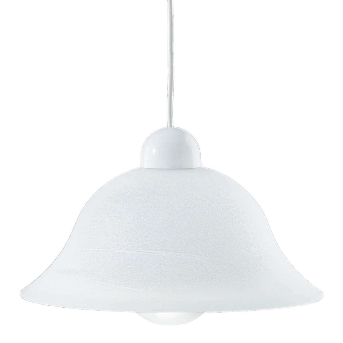 33/03315 - Abat-jour à suspension Bell Gradient Glass White Classic Lustre E27