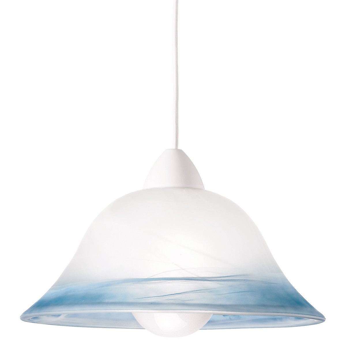 33/06600 - Abat-jour suspension pour Campana Gradient Blue Light Glass E27