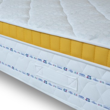 Matelas Momo 80x190 caoutchouc et mémoire 27cm de haut