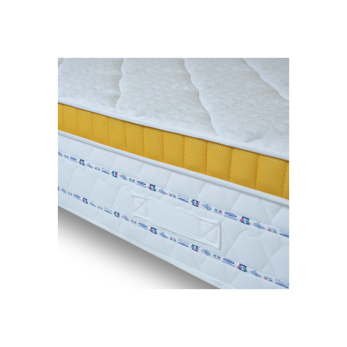 Matelas Momo 80x190 caoutchouc et mémoire 27cm de haut