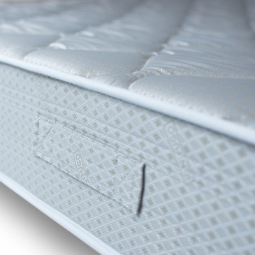 Matelas en caoutchouc ignifuge 120x190 en polyuréthane hauteur 20cm