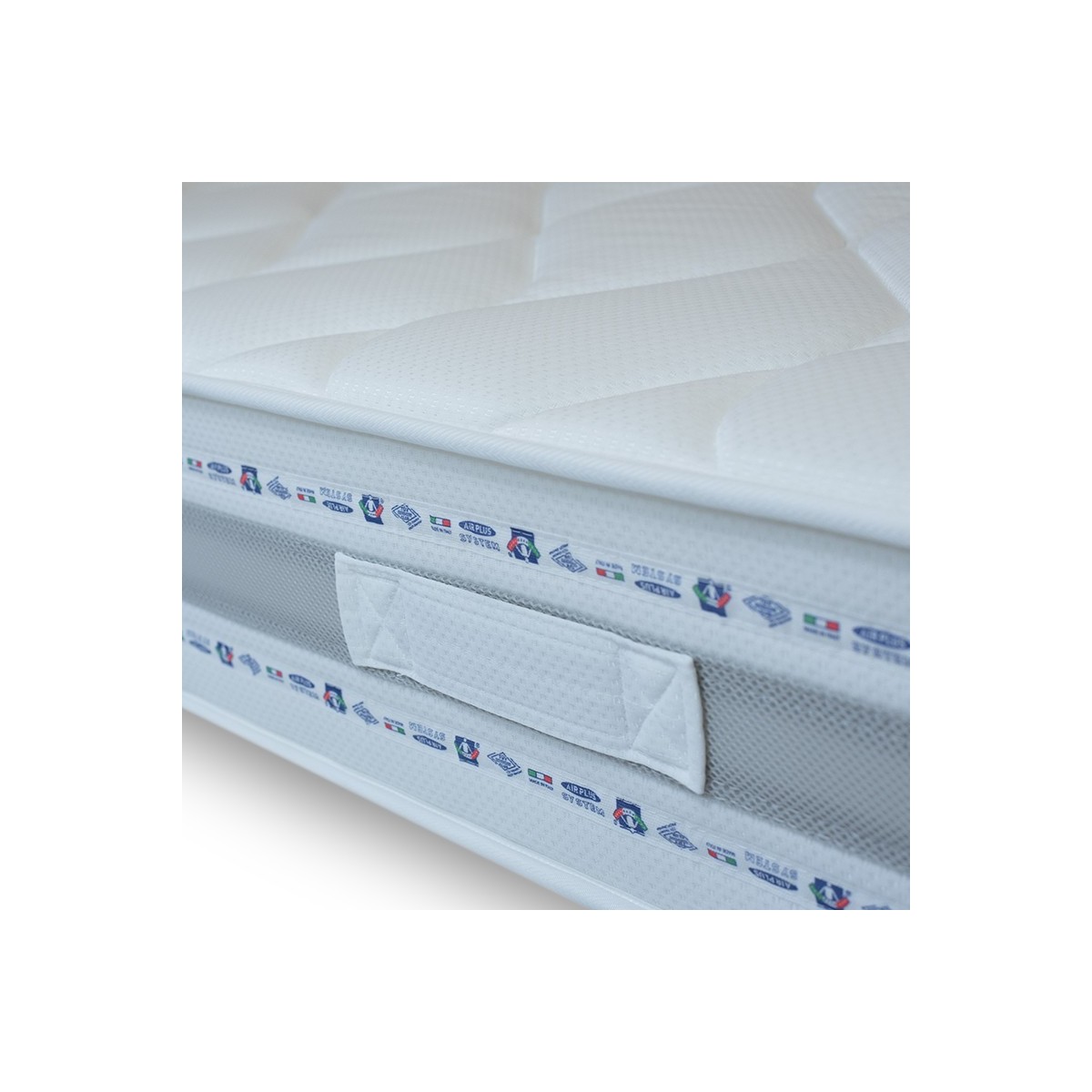 Matelas Alba 120x190 en caoutchouc et mémoire 22cm de haut