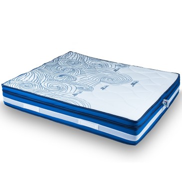 Matelas Platino 120x190 avec ressorts indépendants et gel mémoire 23cm de haut