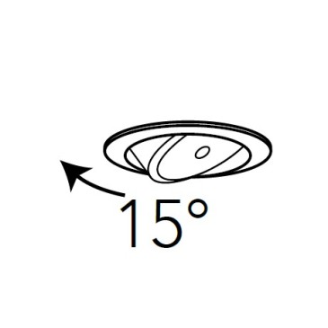 Faretti Orientabili fino a 15°