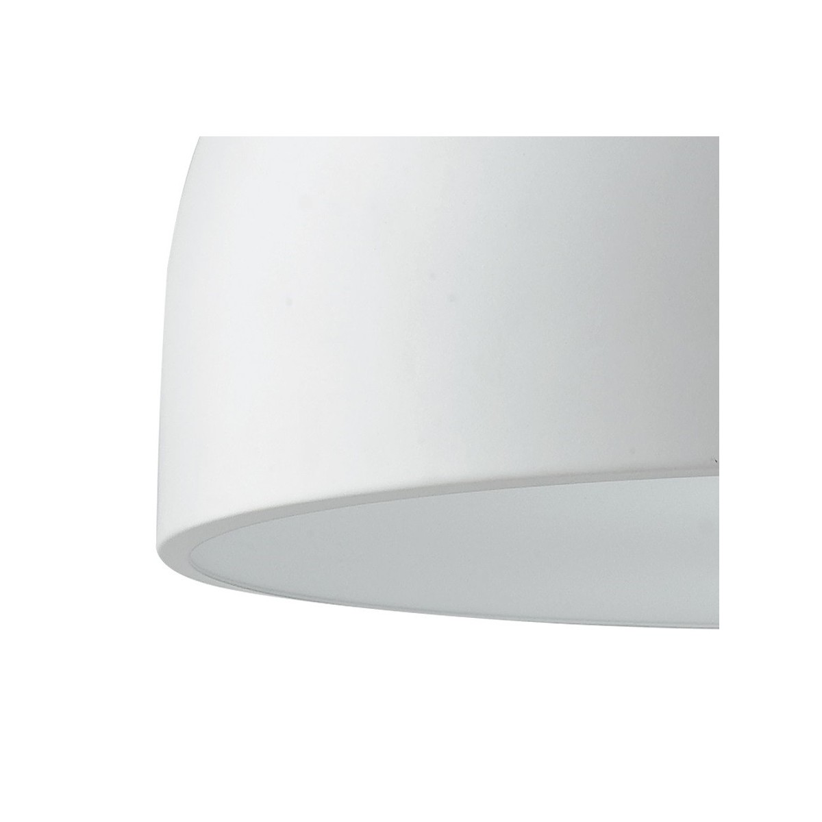 Plafonnier Plafonnier BISTROT design moderne blanc 3x E27