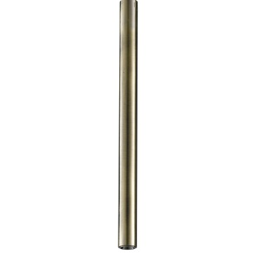 Lampadario da soffitto sospensione OBOE in alluminio tubo bronzo trifase Led Cob 3000K