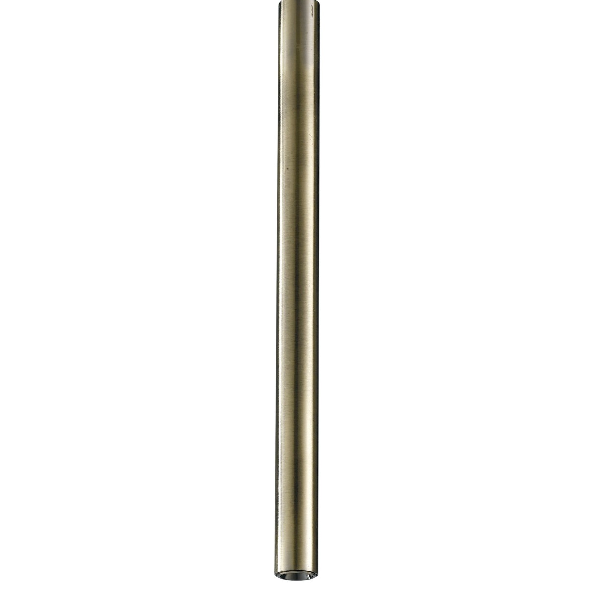 Lustre à suspension OBOE en tube bronze aluminium triphasé Led Cob 3000K