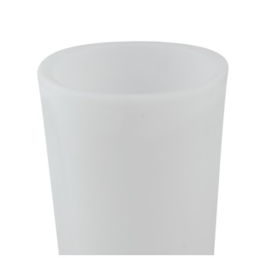 I-GECO-VASO-R-XL Lampada vaso da giardino GECO bianco a LED RGB dimmerabile cambia colore dm 38 cm Altezza 90 cm