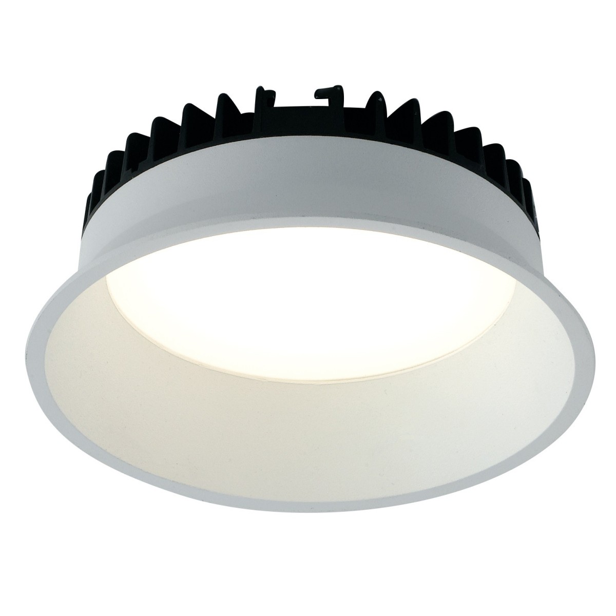 INC-XANTO-M-R220 Lampada da incasso XANTO tonda in alluminio bianca pressofuso con Led  SMD integrato 4000K- 2700Lm - 30W