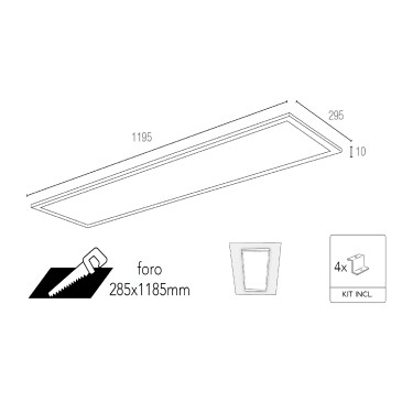 Pannello led PANEL in...