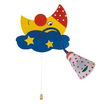 K-SOGNO/AP Applique da parete orienttabile Sogno per cameretta bimbi colorato lampada per bambini