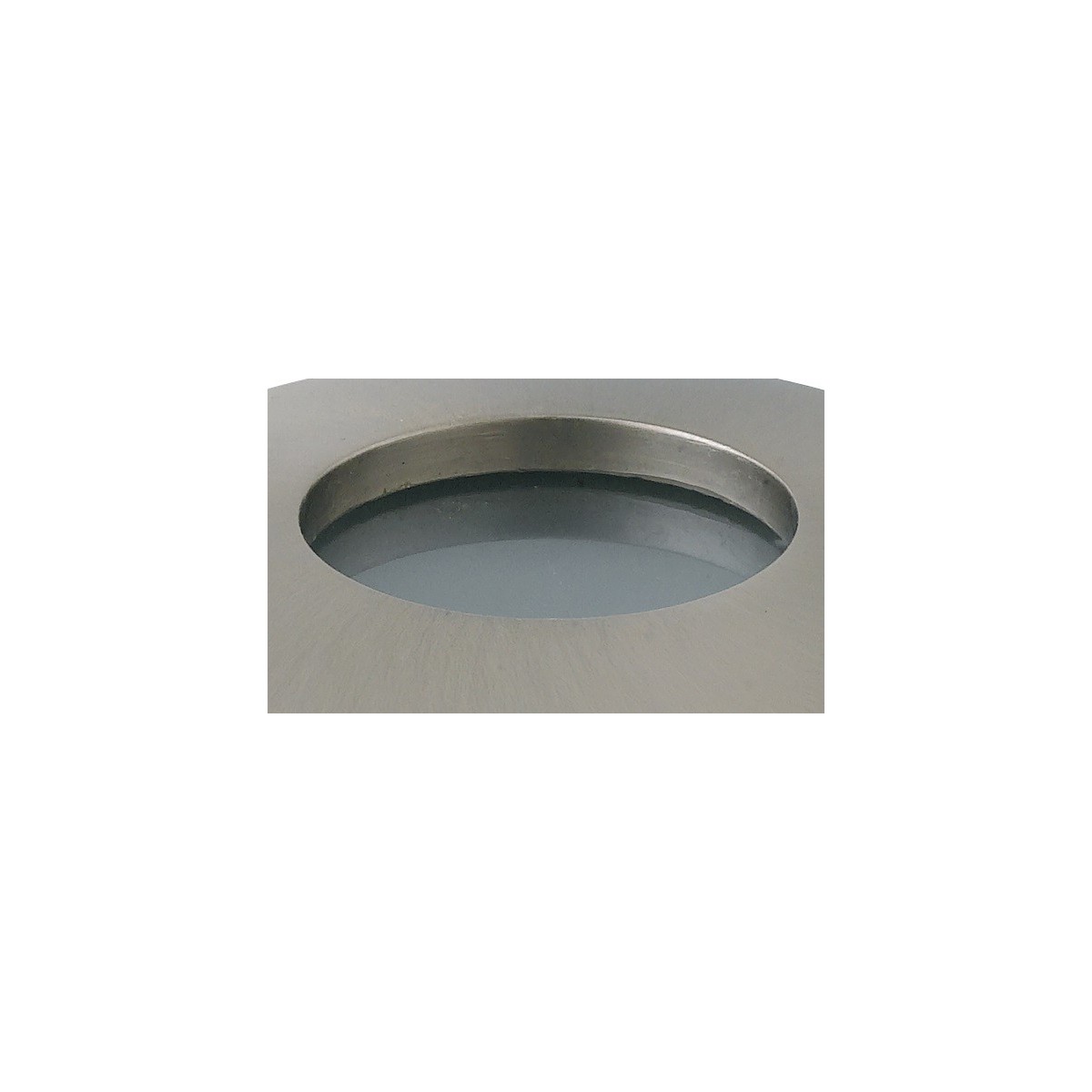 INC-VIPER-R-NIK Struttura da incasso VIPER per lampada GU10 tonda fissa Nickel IP65 dm 82 mm