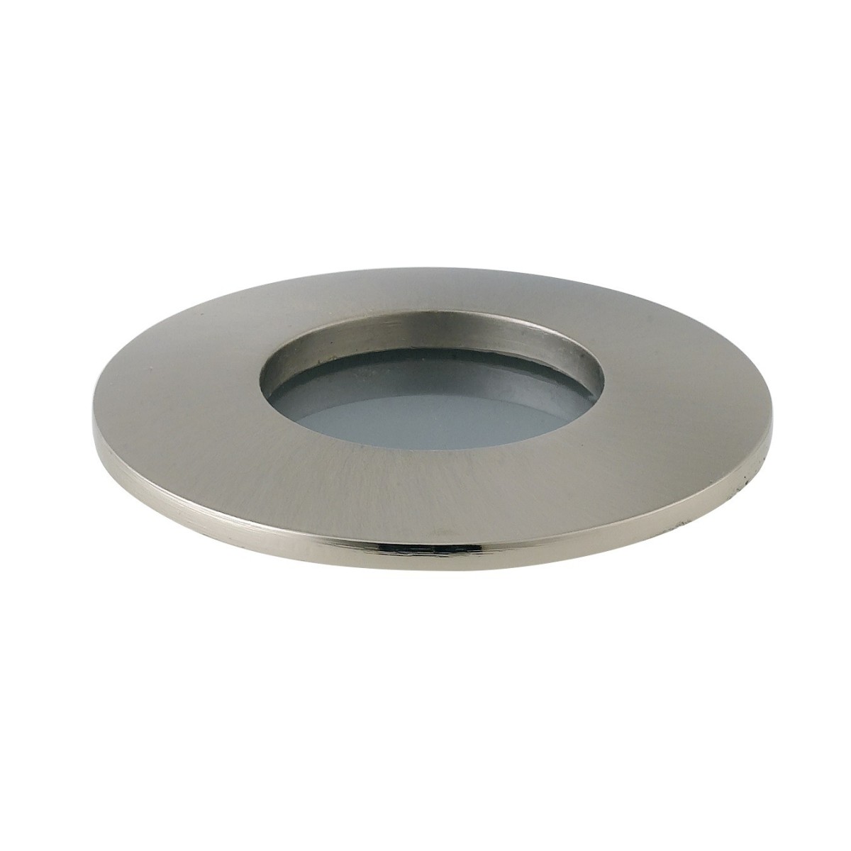 INC-VIPER-R-NIK Struttura da incasso VIPER per lampada GU10 tonda fissa Nickel IP65 dm 82 mm